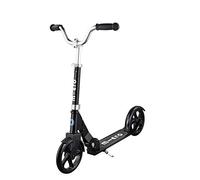 Micro | Trottinette Cruiser | Enfants/Adolescent | Grande Roues | Pliable | Guidon Chopper | 7-12 Ans | Noir
