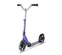Micro | Trottinette Enfant Cruiser | Grande Roues | Pliable | Guidon Chopper | 7-12 Ans | Néochrome
