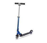 Micro | Trottinette Enfant LED Sprite | Trottinette compacte et Pliable | Apprentissage de l'équilibre | 2 Roues | 5+ Ans | Pearl Blue Purple