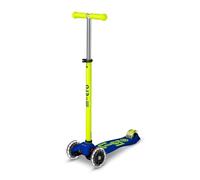 Micro Trottinette Enfant Maxi Deluxe Néon Jaune Canari LED