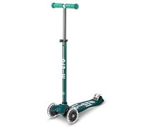 Trottinette Maxi Micro Deluxe Led - Eco - Vert