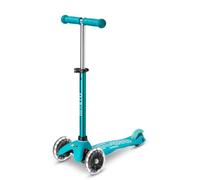 Micro | Trottinette Mini Deluxe LED | Trottinette 3 Roues | Roues Lumineuses | L'équilibre et Motricité | 2-5 Ans | Aqua