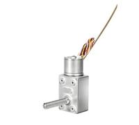 Micro Turbine JGY2418, moteur de décélération à vis sans fin, M8, régulation de la vitesse de l'arbre à vis, petit moteur autobloquant 12v 24v(24V15 rpm)