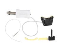 Micro ukulélé PolyGen à 4 cordes avec installation cachée avec kit complet de volume maître/micro réglable avec bâton de micro pour amplifier le son acoustique