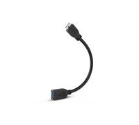 Micro USB 3.0 OTG avec Micro USB 3.0 vers USB 3.0 Adaptateur pour Samsung Note 3 Noir