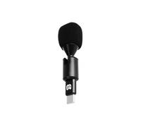 Micro USB-C Smartphone Omnidirectionnel Bonnette anti-vent Noir