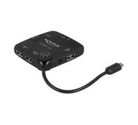 DELOCK 65529 - Lecteur de carte OTG + hub 3 ports