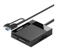 Micro USB OTG vers USB 3.0 Lecteur de Carte pour SD, Micro SD, TF, Memory Stick, CompactFlash, SDXC, SDHC, Micro SDXC, Micro SDHC, MMC G