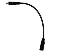 Micro USB vers Microphone Mâle Caméra 5 X 3 X 2 Mini USB vers 3,5 Mm 3 Pôles Jack Câble Adaptateur Micro pour Caméra