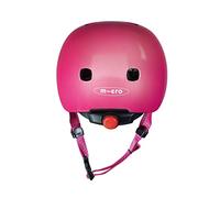 Micro® v2 Casque Ultra léger 320 g, lumière de sécurité, Casque et Coussinet intérieur d'une Seule pièce (Taille M (52-56 cm), Framboise)