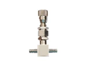 Micro-vanne de réglage de type pagode, vanne à aiguille, vanne de régulation de débit droit/vanne de régulation de débit angulaire(6mm,Vertical)