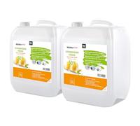 Microactiv Acide Citrique Liquide 50% Détartrant Polyvalent 2 x 5 L | Détartrant Multifonction Puissant - Biodégradable et Économique - Idéal Machines à Café et Bouilloires - Sans Odeur Agressive