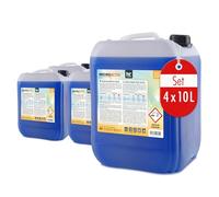 Microactiv Lessive Liquide 4 X 10 L - Détergent Ecologique pour Blanc et Couleurs - Lessive Concentrée 30-95°C pour Machine et Lavage a la main