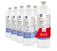 Microactiv Nettoyant Ultrason 6 x 1 L - Détergent Universel pour Bain à Ultrasons - Lunettes, Bijoux, Prothèses Dentaires, Métaux, Plastique