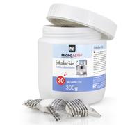 Microactiv® Pastilles Détartrantes pour Machine à Café - 300 g (30 Tabs) - Sans Phosphate, Dissolution Rapide - Détartrant Universel pour Appareils Ménagers