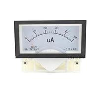 Microampèremètre à aiguille 69C17 50 µA 100 µA 200 µA 300 µA 500 µA avec ampèremètre shunt 85 x 46 mm (1 pièce)(300UA)