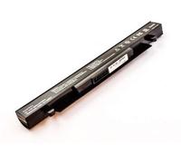 MicroBattery MBXAS-BA0014 Batterie Rechargeable Lithium-ION 2600 mAh 14,8 V 2600 mAh 38,7 Wh Li-ION 14,8 V Noir 1 pièce