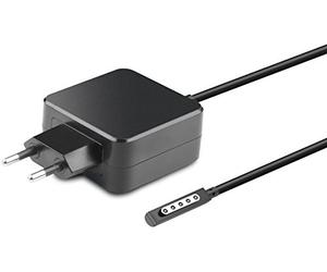 MicroBattery MBXMS-AC0002 adaptateur de puissance & onduleur Intérieur 43 W Noir - Adaptateurs de puissance & onduleurs (Intérieur, 43 W, Ordinateur portable, Surface 1, 2, Pro 1, Pro 2, Noir)