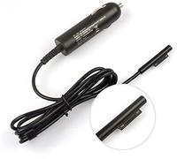 MicroBattery MBXMS-DC0002 adaptateur de puissance & onduleur Auto 43 W Noir - Adaptateurs de puissance & onduleurs (Auto, 43 W, Ordinateur portable, Microsoft, Surface Pro 3, Pro 4, Pro 5, Surface Book, Noir)