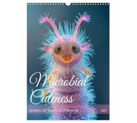 Microbial Cuteness (Wall Calendar 2027 DIN A3 portrait), CALVENDO 12 Month Wall Calendar: Discover tiny life - the curious everyday world of microbes