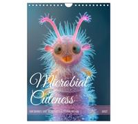 Microbial Cuteness (Wall Calendar 2027 DIN A4 portrait), CALVENDO 12 Month Wall Calendar: Discover tiny life - the curious everyday world of microbes