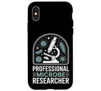 Microbiologiste chercheur professionnel en microbes Coque pour iPhone X/XS
