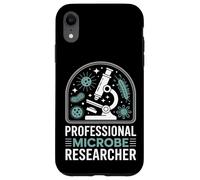 Microbiologiste chercheur professionnel en microbes Coque pour iPhone XR