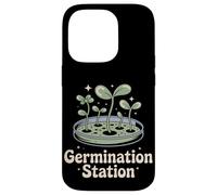 Microbiologiste de station de germination Coque pour iPhone 14 Pro