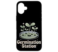 Microbiologiste de station de germination Coque pour iPhone 16 Plus