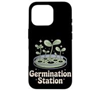 Microbiologiste de station de germination Coque pour iPhone 16 Pro