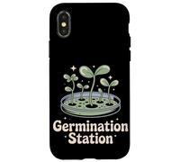 Microbiologiste de station de germination Coque pour iPhone X/XS