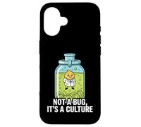 Microbiology Fermentation Not A Bug It's A Culture Coque pour iPhone 16