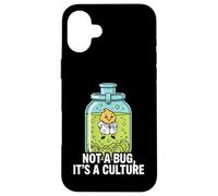 Microbiology Fermentation Not A Bug It's A Culture Coque pour iPhone 16 Plus