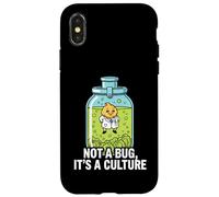 Microbiology Fermentation Not A Bug It's A Culture Coque pour iPhone X/XS
