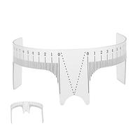 Microblading Règle de Sourcil Conception Autocollant de Sourcil Guide d'outil de Mesure pour Positionnement des Sourcils