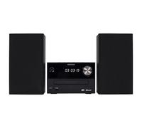 Micro-chaîne Hi-Fi Kenwood M420DAB noir avec haut-parleurs noirs DAB+ USB Bluetooth
