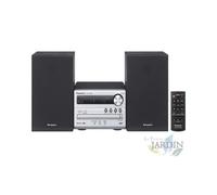 Microchaîne Panasonic - Hi-Fi, Bluetooth, USB, MP3, Radio FM - Couleur Plata
