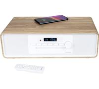 Thomson Micro-chaîne Bluetooth MIC301IBT – Radio FM/CD/MP3/USB, 60W, Égaliseur Blanc/Noir