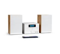 Microchaîne - THOMSON - COSY MIC121BT - Lecteur CD Bluetooth Radio FM MP3 USB - Bois et Blanc