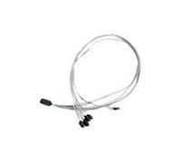 Microchip Adaptec - Câble interne SAS - avec bandes latérales - SAS 6Gbit/s - 4 voies - SATA (F) pour Disque dur SAS Mini 4x (SFF-8643) (M) - 80 cm -