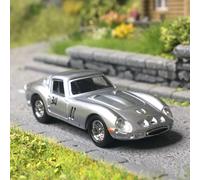 MicroCity, Ferrari 250 GTO 34, argent - HERPA 87MC000060 - HO 1/87