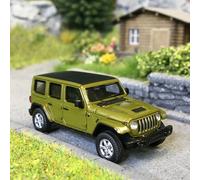 MicroCity, Jeep Wrangler, vert, 2017 - HERPA 87MC000014 - HO 1/87
