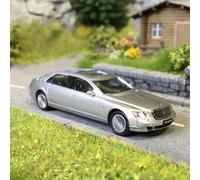 MicroCity, Maybach 62S, limousine, silver, 2002-2013 - HERPA 87MC000023 - HO 1/8