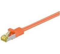 Microconnect 0.5m Cat7 S/FTP - Netzwerkkabel (0.5m, Cat7, S/FTP (S-STP), RJ-45, RJ-45, Orange)