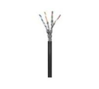 Microconnect 100m Cat6 câble de réseau S/FTP (S-STP) Noir - Câbles de réseau (100 m, Cat6, S/FTP (S-STP), Noir)