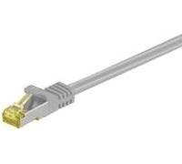 Microconnect 1m Cat7 - Câble réseau (1m, Cat7, S/FTP (S-STP), RJ-45, RJ-45, gris)