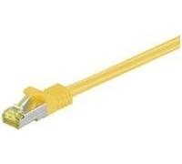 Microconnect 1m Cat7 S/FTP - Câble réseau (1m, Cat7, S/FTP (S-STP), RJ-45, RJ-45, jaune)