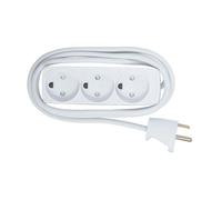 MicroConnect - 3-way Danish Power Strip 3m - Barres d'alimentation