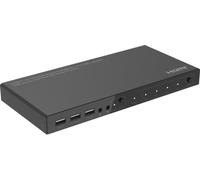 MicroConnect 4K@60Hz HDMI KVM switch, 4x1