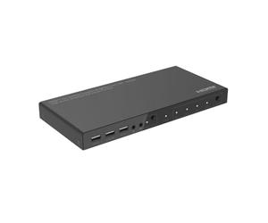 Microconnect 4K@60Hz HDMI KVM Switch, 4x1 Marque